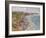 Sailboats near the Cliffs, Yport-Gustave Loiseau-Framed Giclee Print