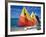 Sailboats on the Beach at Princess Cays, Bahamas-Jerry & Marcy Monkman-Framed Photographic Print