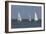 Sailboats-Charles Bowman-Framed Photographic Print