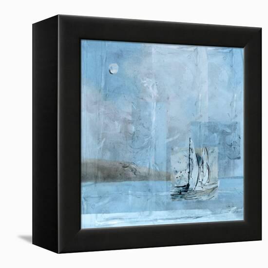 Sailboats-Marta Wiley-Framed Stretched Canvas