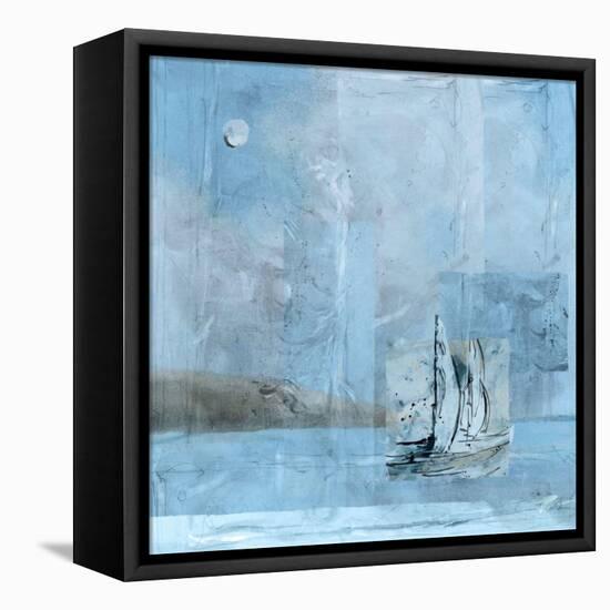 Sailboats-Marta Wiley-Framed Stretched Canvas