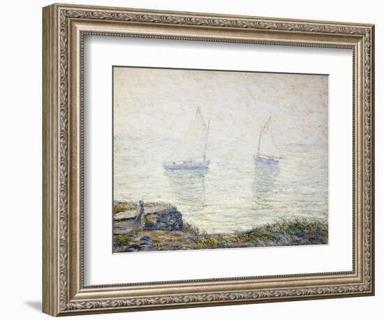 Sailboats-Ernest Lawson-Framed Giclee Print