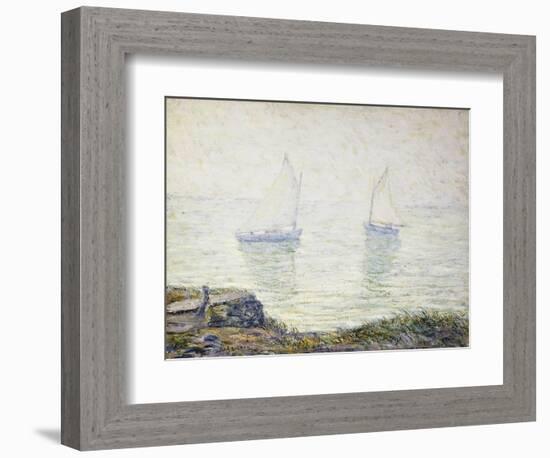 Sailboats-Ernest Lawson-Framed Giclee Print