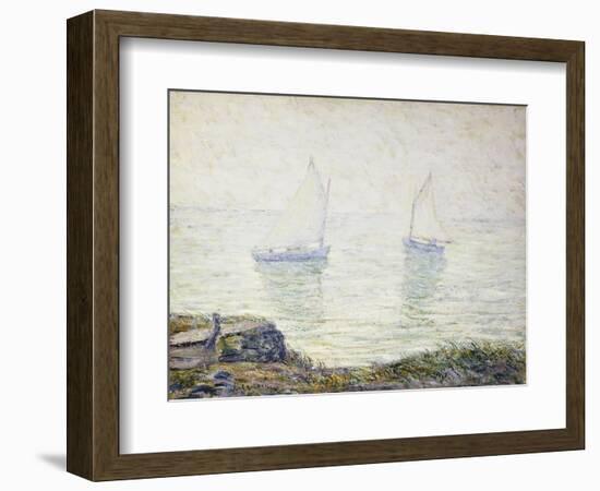 Sailboats-Ernest Lawson-Framed Giclee Print