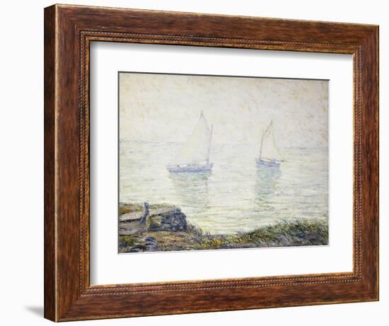 Sailboats-Ernest Lawson-Framed Giclee Print