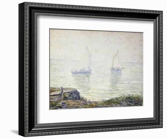 Sailboats-Ernest Lawson-Framed Giclee Print