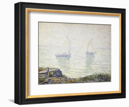 Sailboats-Ernest Lawson-Framed Giclee Print