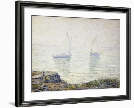 Sailboats-Ernest Lawson-Framed Giclee Print