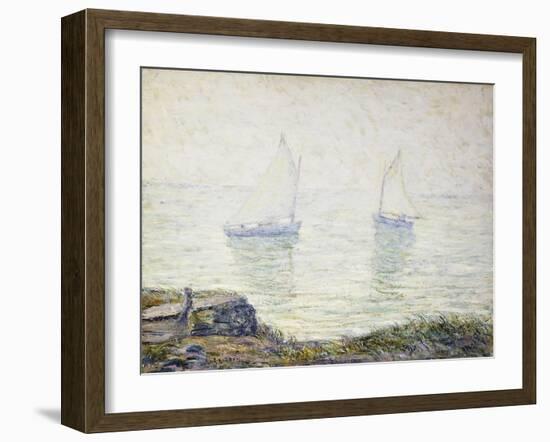 Sailboats-Ernest Lawson-Framed Giclee Print