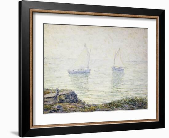 Sailboats-Ernest Lawson-Framed Giclee Print