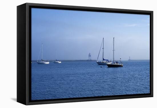 Sailbots, Grand Marais-Steven Gaertner-Framed Premier Image Canvas