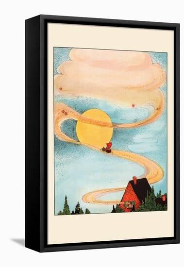 Sailed The Skies-Eugene Field-Framed Stretched Canvas