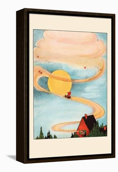 Sailed The Skies-Eugene Field-Framed Stretched Canvas