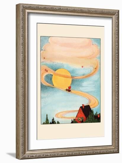 Sailed The Skies-Eugene Field-Framed Art Print