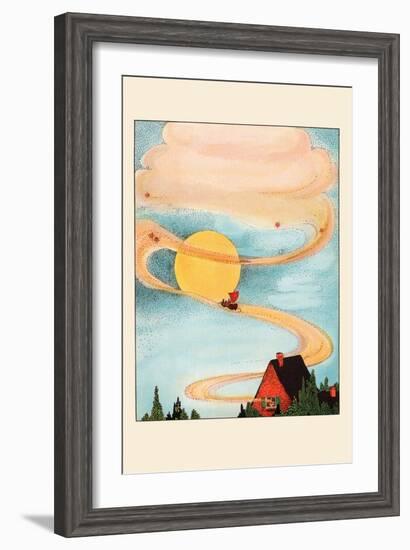 Sailed The Skies-Eugene Field-Framed Art Print