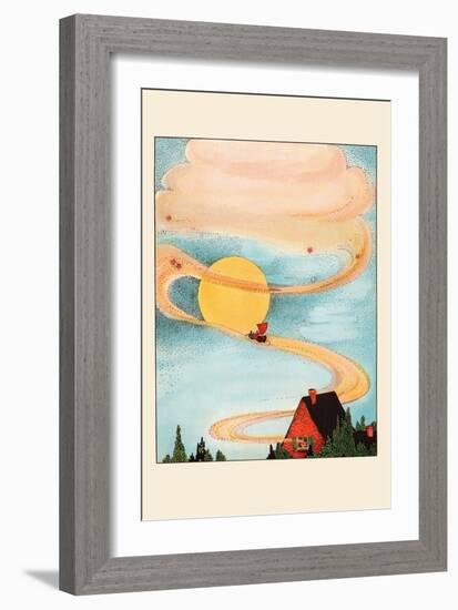 Sailed The Skies-Eugene Field-Framed Art Print