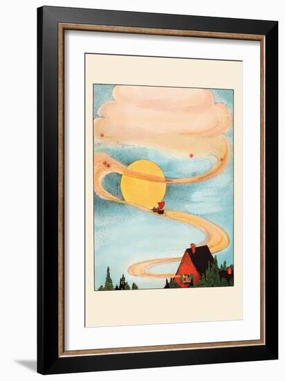 Sailed The Skies-Eugene Field-Framed Art Print