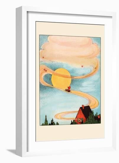 Sailed The Skies-Eugene Field-Framed Art Print