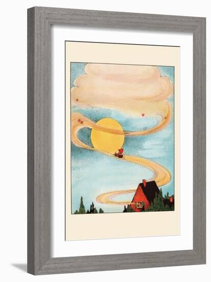 Sailed The Skies-Eugene Field-Framed Art Print