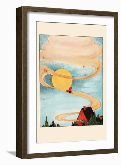 Sailed The Skies-Eugene Field-Framed Art Print