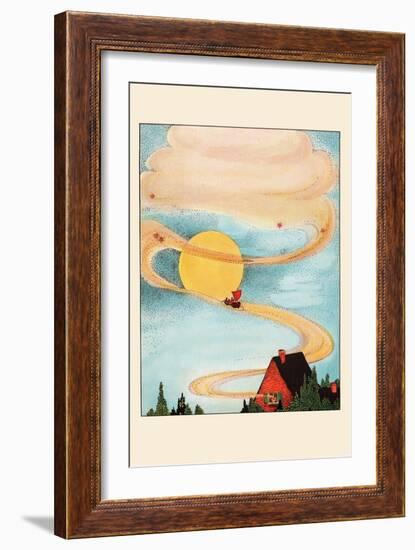 Sailed The Skies-Eugene Field-Framed Art Print