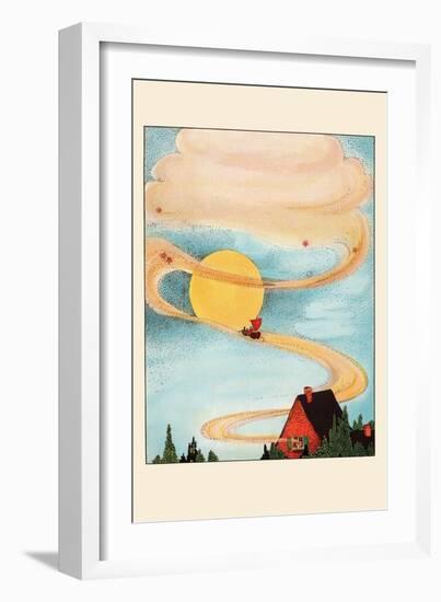 Sailed The Skies-Eugene Field-Framed Art Print