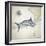 Sailfish Map I-Rick Novak-Framed Art Print