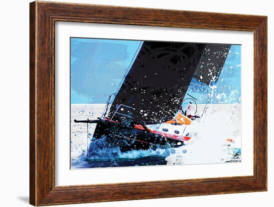 Sailing 1-Savannah Miller-Framed Art Print