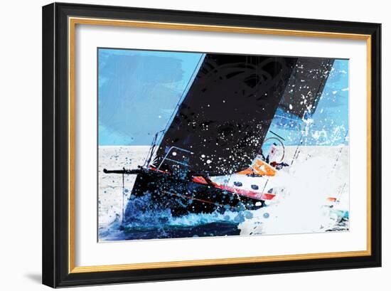 Sailing 1-Savannah Miller-Framed Art Print