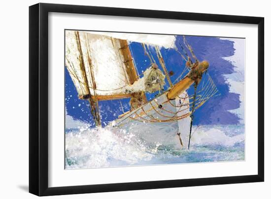 Sailing 2-Savannah Miller-Framed Art Print