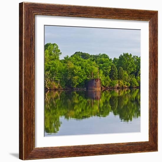 Sailing Along the Tennessee River, Tennessee, USA-Joe Restuccia III-Framed Photographic Print