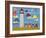 Sailing at Lighthouse Beach-Gordon Barker-Framed Giclee Print