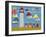 Sailing at Lighthouse Beach-Gordon Barker-Framed Giclee Print