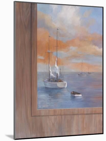 Sailing at Sunset I-Vivien Rhyan-Mounted Art Print