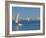 Sailing Boat on Baku Bay, Baku, Azerbaijan, Central Asia, Asia-Michael Runkel-Framed Photographic Print