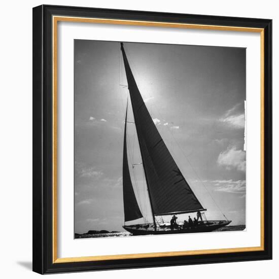 Sailing Boat-Mark Kauffman-Framed Photographic Print