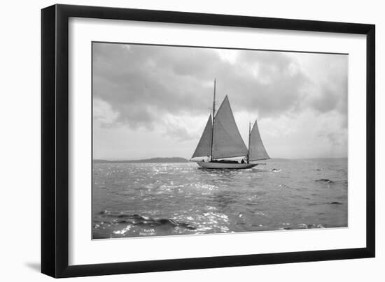 Sailing Boat-Asahel Curtis-Framed Giclee Print