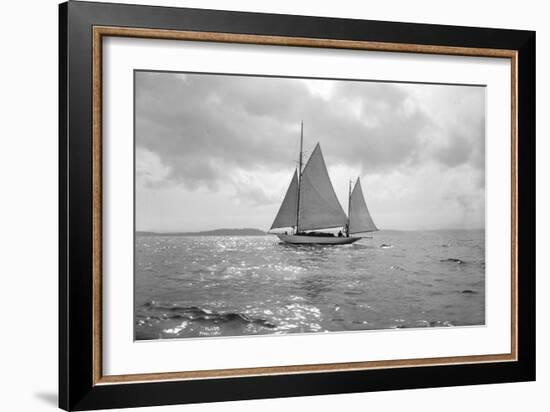 Sailing Boat-Asahel Curtis-Framed Giclee Print