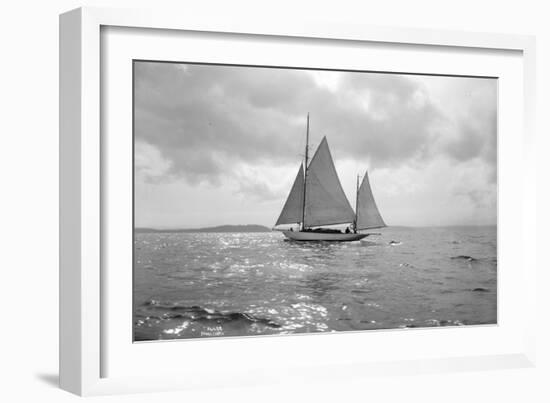 Sailing Boat-Asahel Curtis-Framed Giclee Print