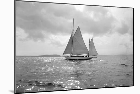 Sailing Boat-Asahel Curtis-Mounted Giclee Print