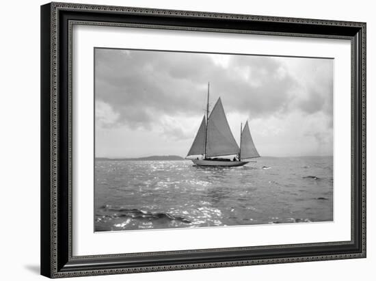 Sailing Boat-Asahel Curtis-Framed Giclee Print