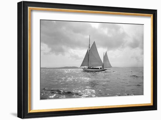 Sailing Boat-Asahel Curtis-Framed Giclee Print