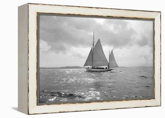 Sailing Boat-Asahel Curtis-Framed Premier Image Canvas