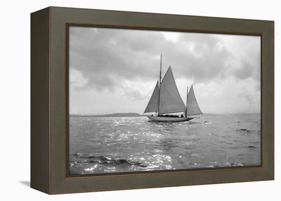 Sailing Boat-Asahel Curtis-Framed Premier Image Canvas