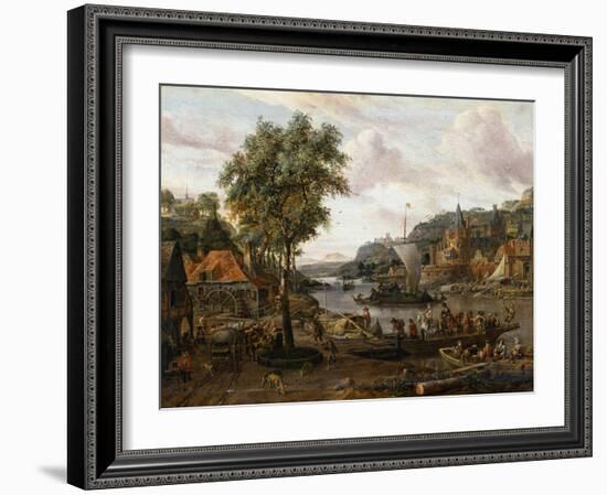 Sailing Boats, 17th or Early 18th Century-Abraham Storck-Framed Giclee Print