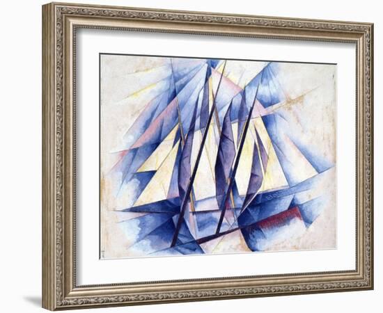 Sailing Boats, 1919-Charles Demuth-Framed Premium Giclee Print