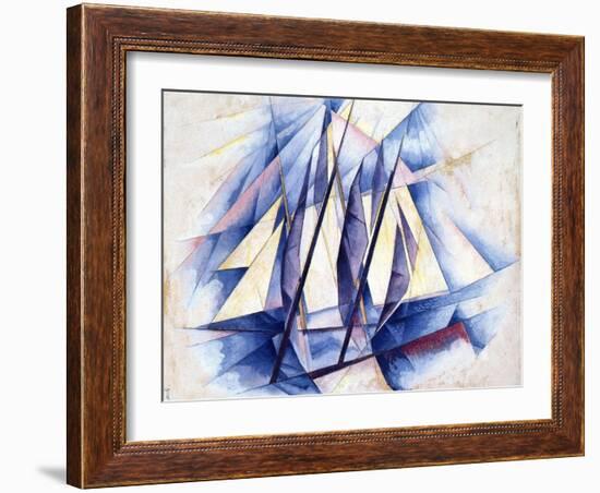 Sailing Boats, 1919-Charles Demuth-Framed Premium Giclee Print