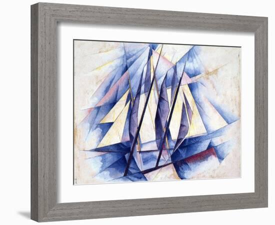 Sailing Boats, 1919-Charles Demuth-Framed Giclee Print