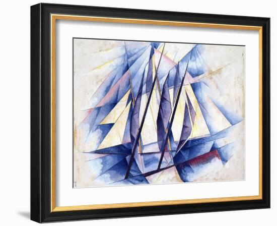 Sailing Boats, 1919-Charles Demuth-Framed Giclee Print