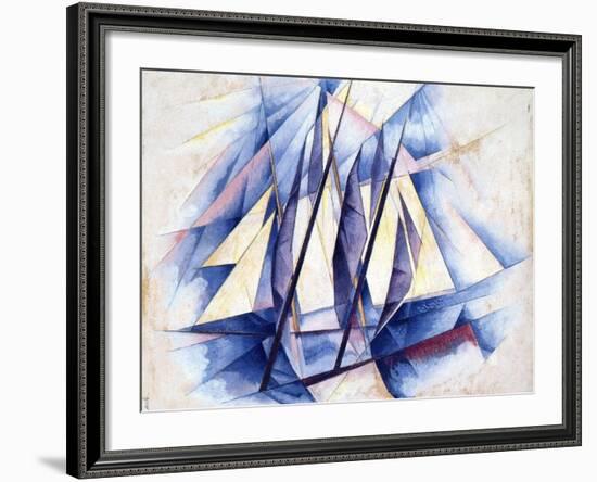 Sailing Boats, 1919-Charles Demuth-Framed Giclee Print